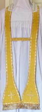 Cloth of Gold Preaching Stole